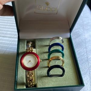 Authentic  Gucci Bezel Watch